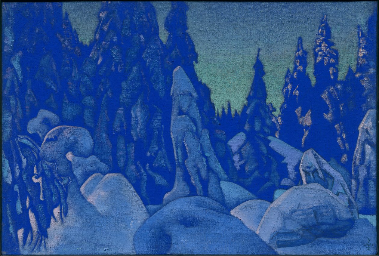 Snow Guardians, 1922 av Nicholas Roerich