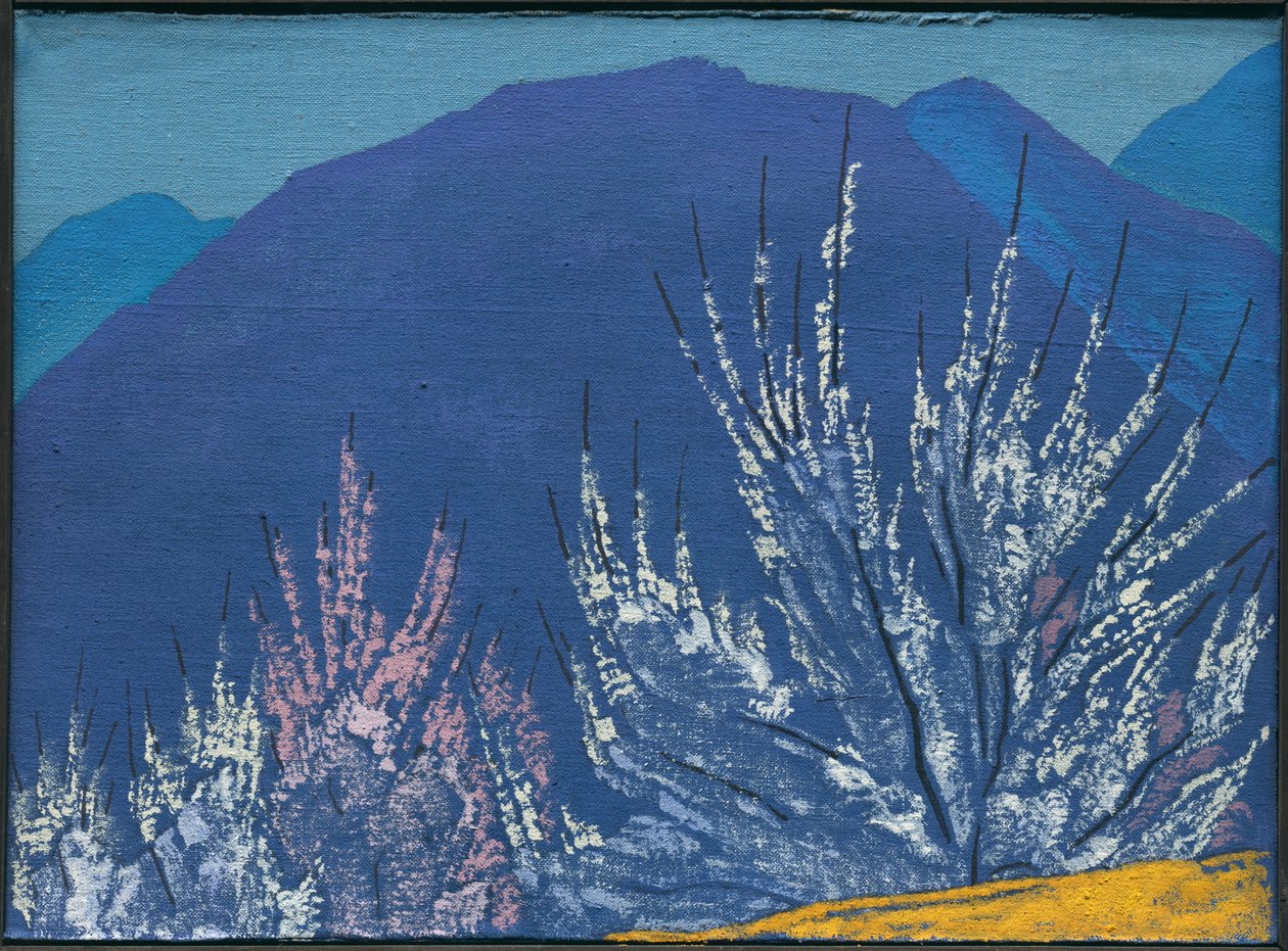 Studie for maleriet "Krishna", 1933 av Nicholas Roerich