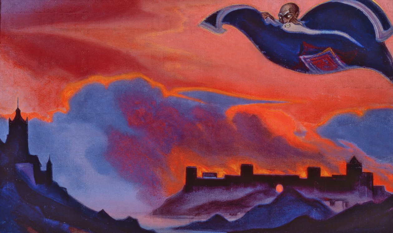 Det magiske teppet, 1939 av Nicholas Roerich