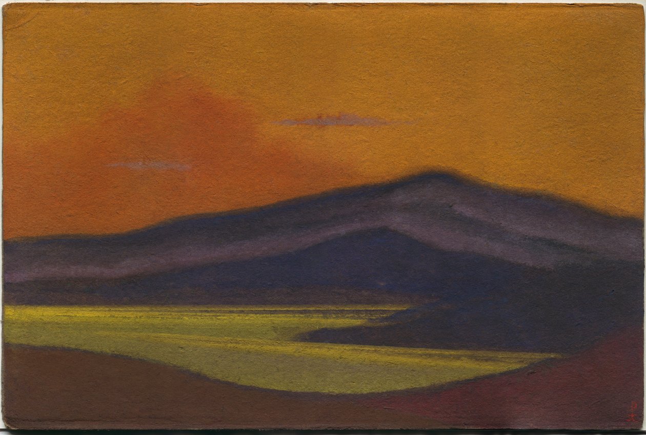 Tibet, 1943 av Nicholas Roerich