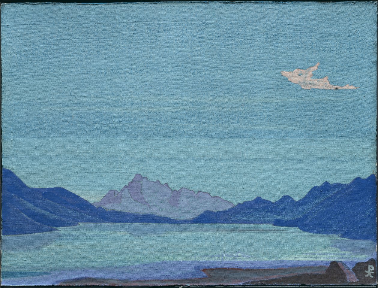 Tibetanske innsjøer, 1933 av Nicholas Roerich