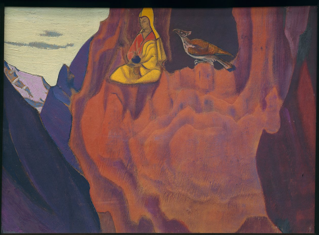 Tidings of the Eagle, 1927 av Nicholas Roerich