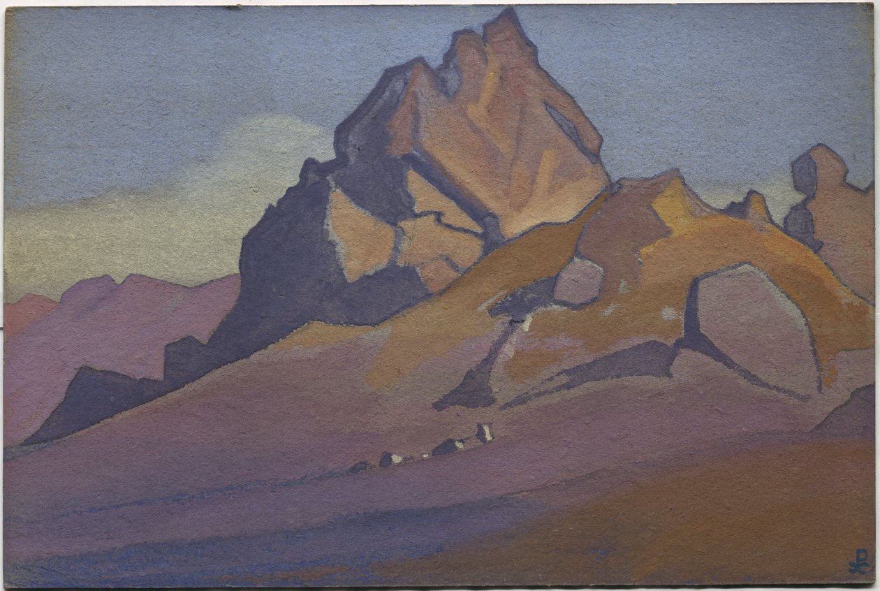 East Khada, 1936 av Nicholas Roerich