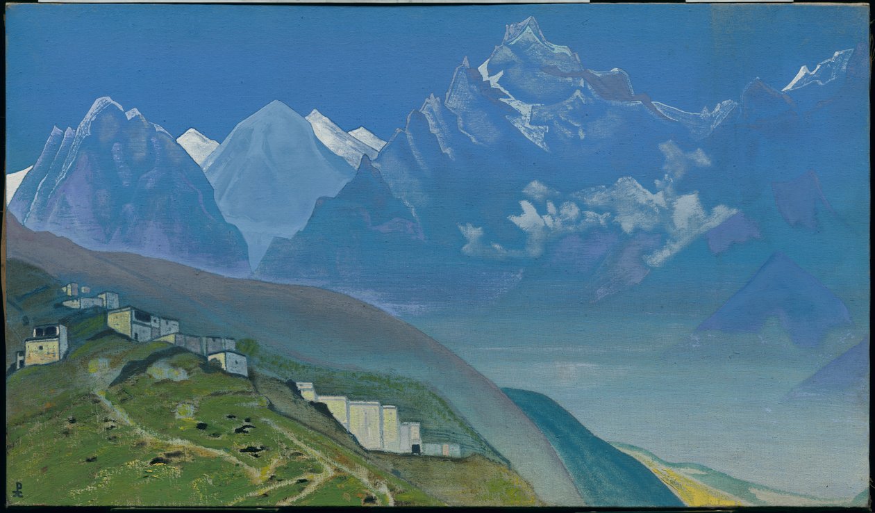 Til Kailas, Lahul, 1932 av Nicholas Roerich