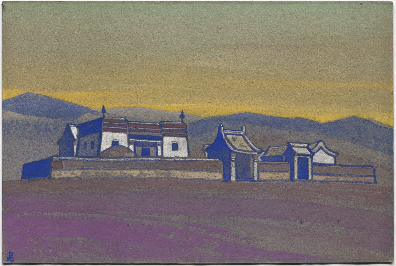 Tsagan-Kure, Indre Mongolia, 1936 av Nicholas Roerich