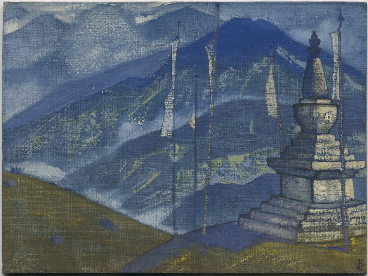 Waves of Mist, "Himalayan"-serien, 1924 av Nicholas Roerich