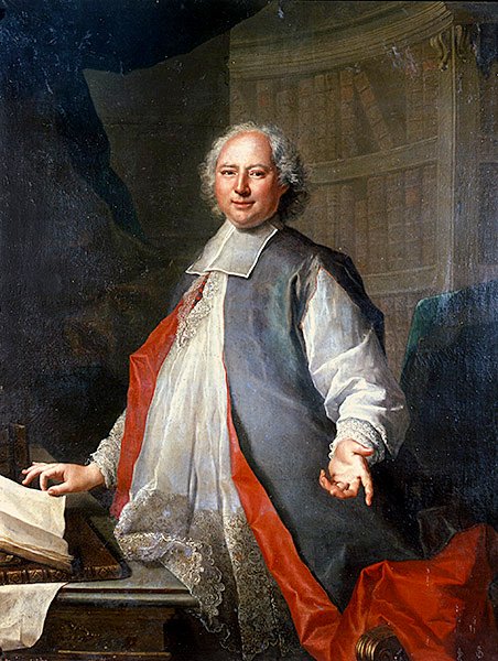 Portrett av en mann, muligens Abbe Augustin-Claude Geoffroy D