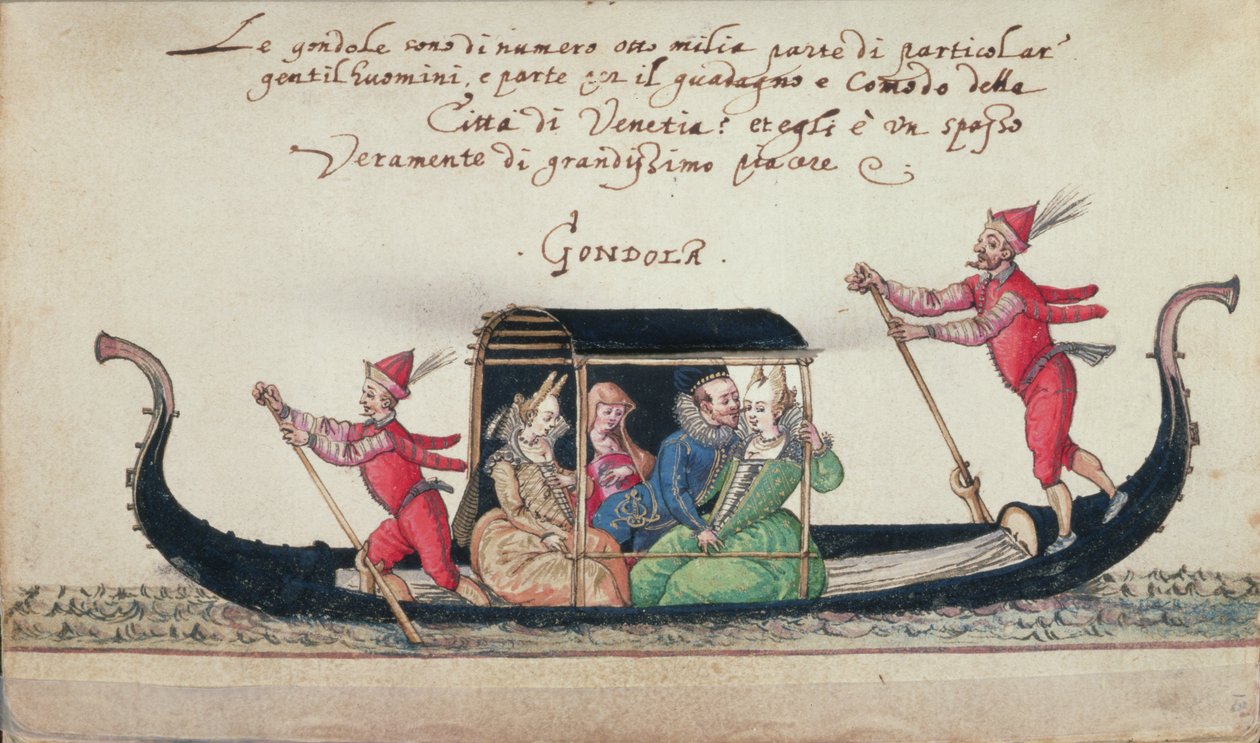MS W.477 fol.13 Scene fra Kippells 