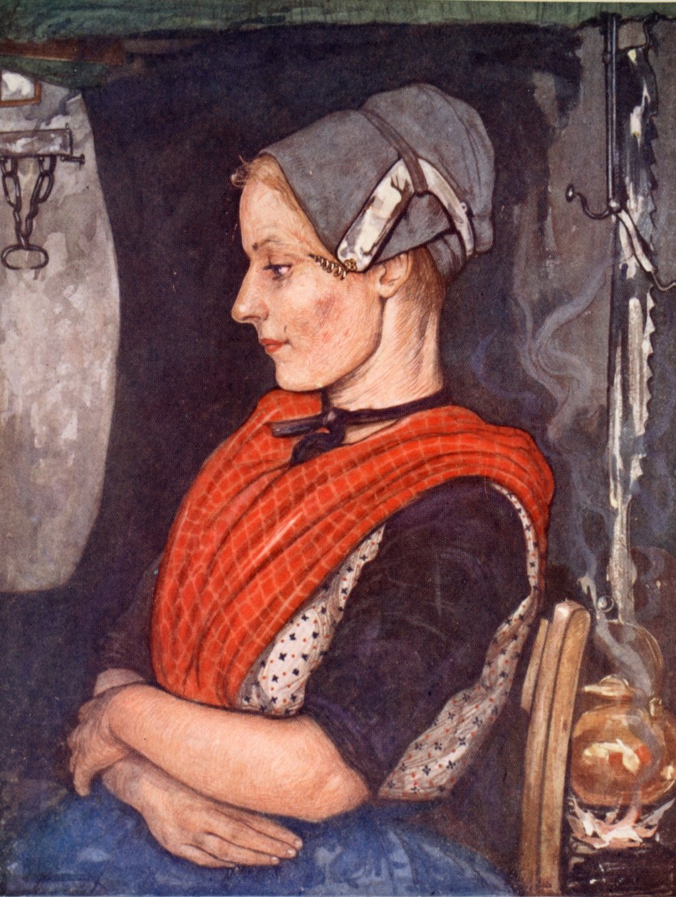 En jente fra Elspeet, 1904 av Nico Jungman