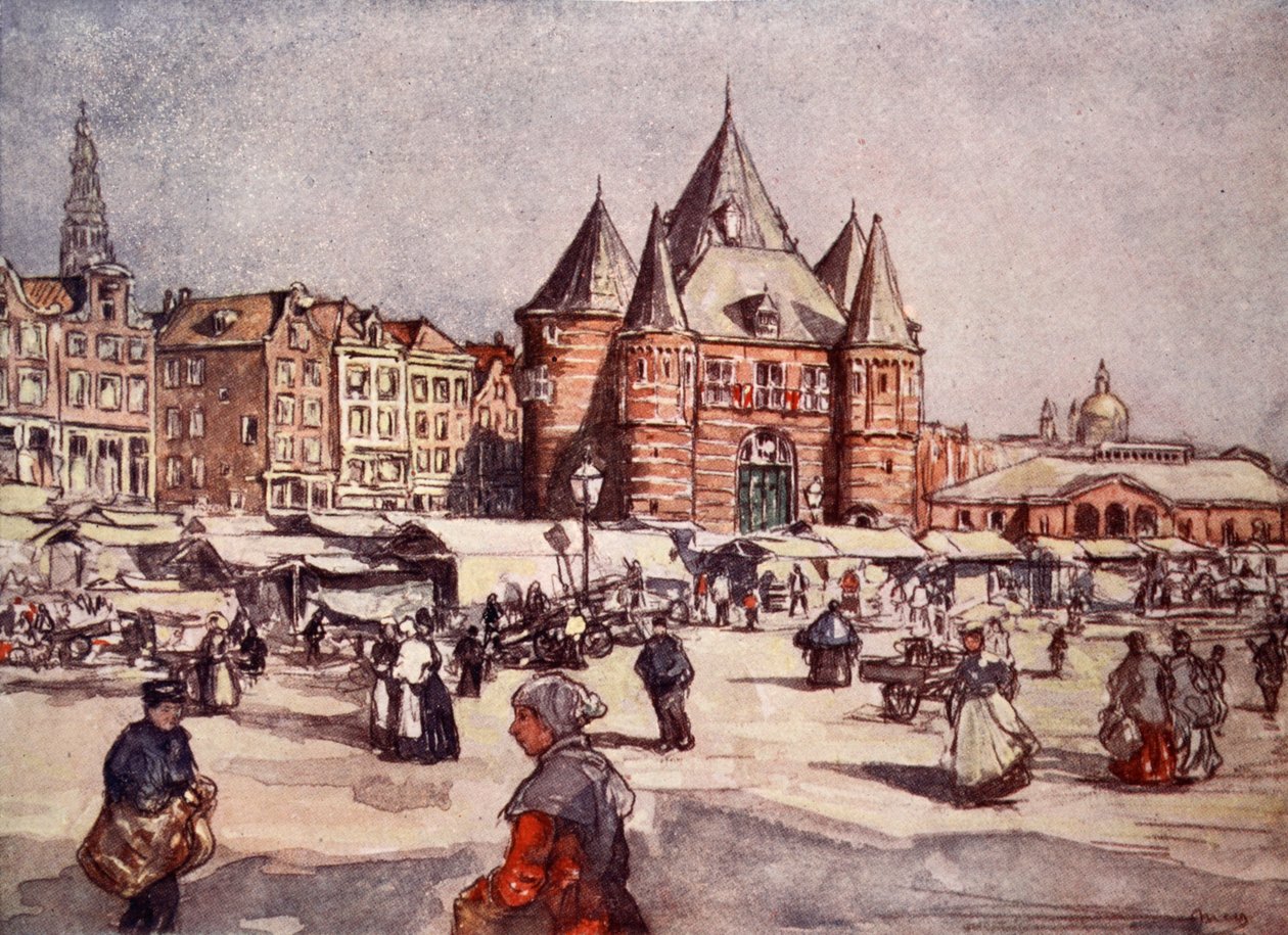 De Waag, Amsterdam, 1904 av Nico Jungman