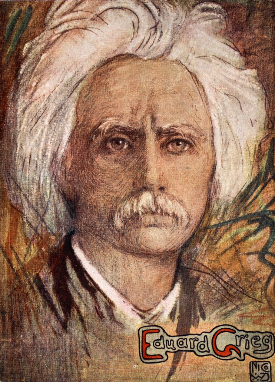 Grieg, 1905 av Nico Jungman