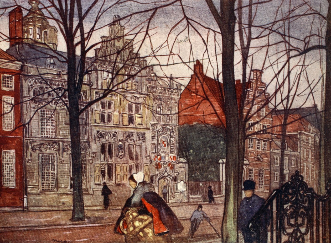 Gamle Delft, 1904 av Nico Jungman