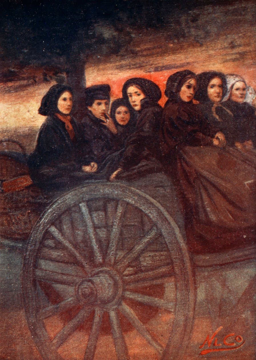 Tilbake fra markedet, 1904 av Nico Jungman