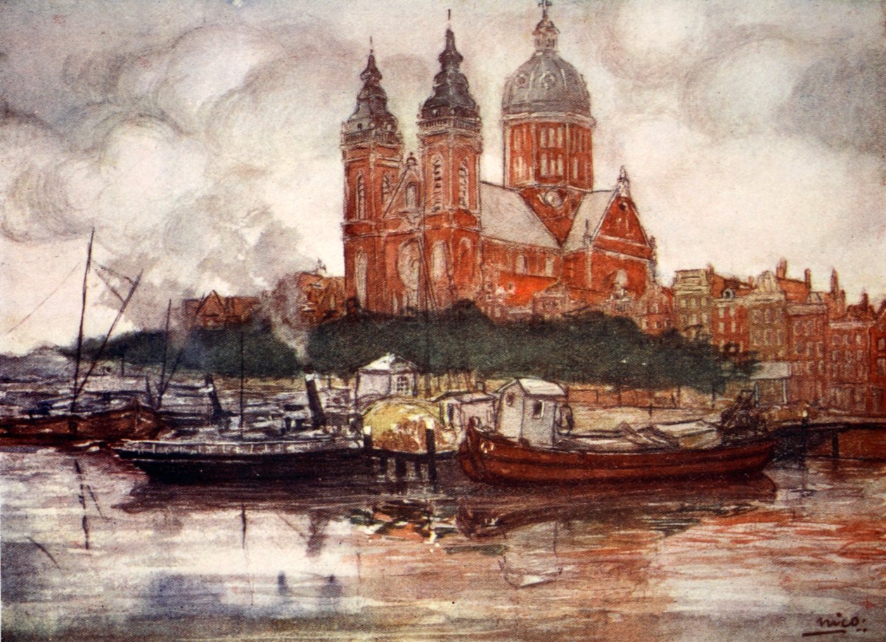 St. Nicholas-kirken, Amsterdam, 1904 av Nico Jungman