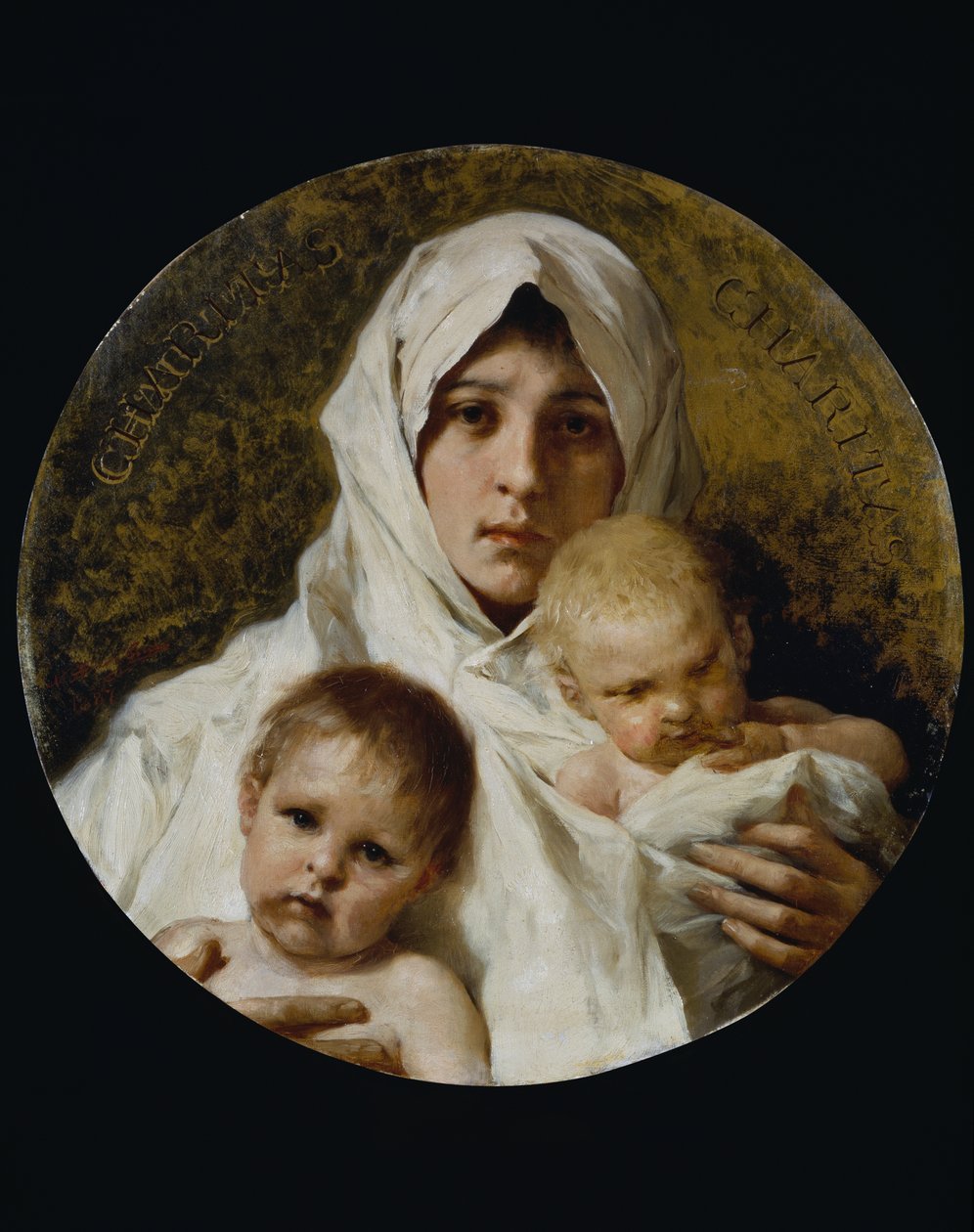 Veldedighet av Nicolo Barabino