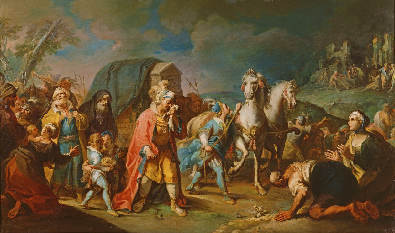 Begravelsen av Nicola Bertucci