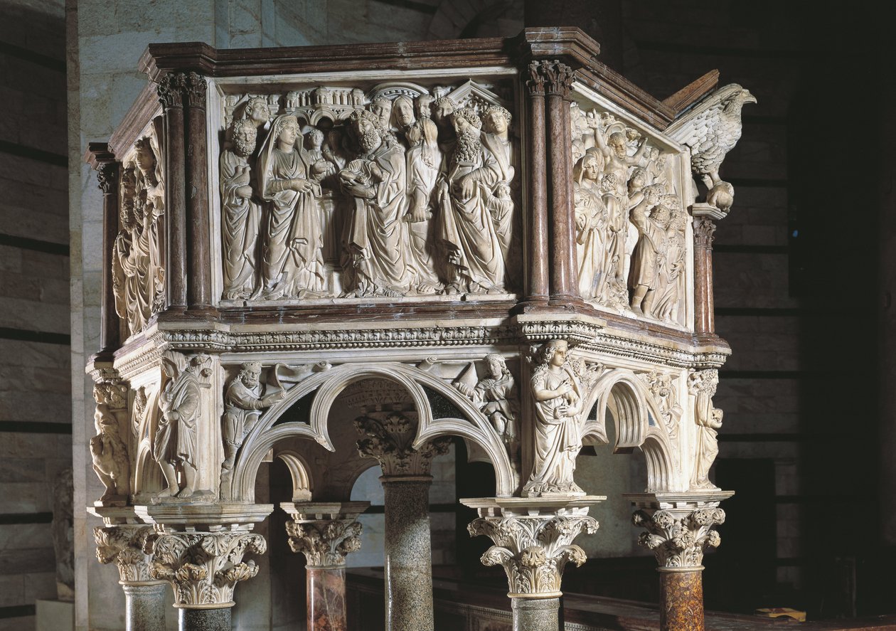 Italia, Toscana, Pisa, Piazza dei Miracoli, Johannes