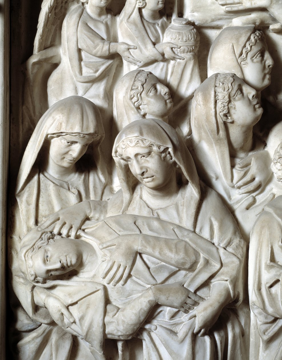 The Crucifixion Detail Chair realisert av Nicola Pisano av Nicola Pisano