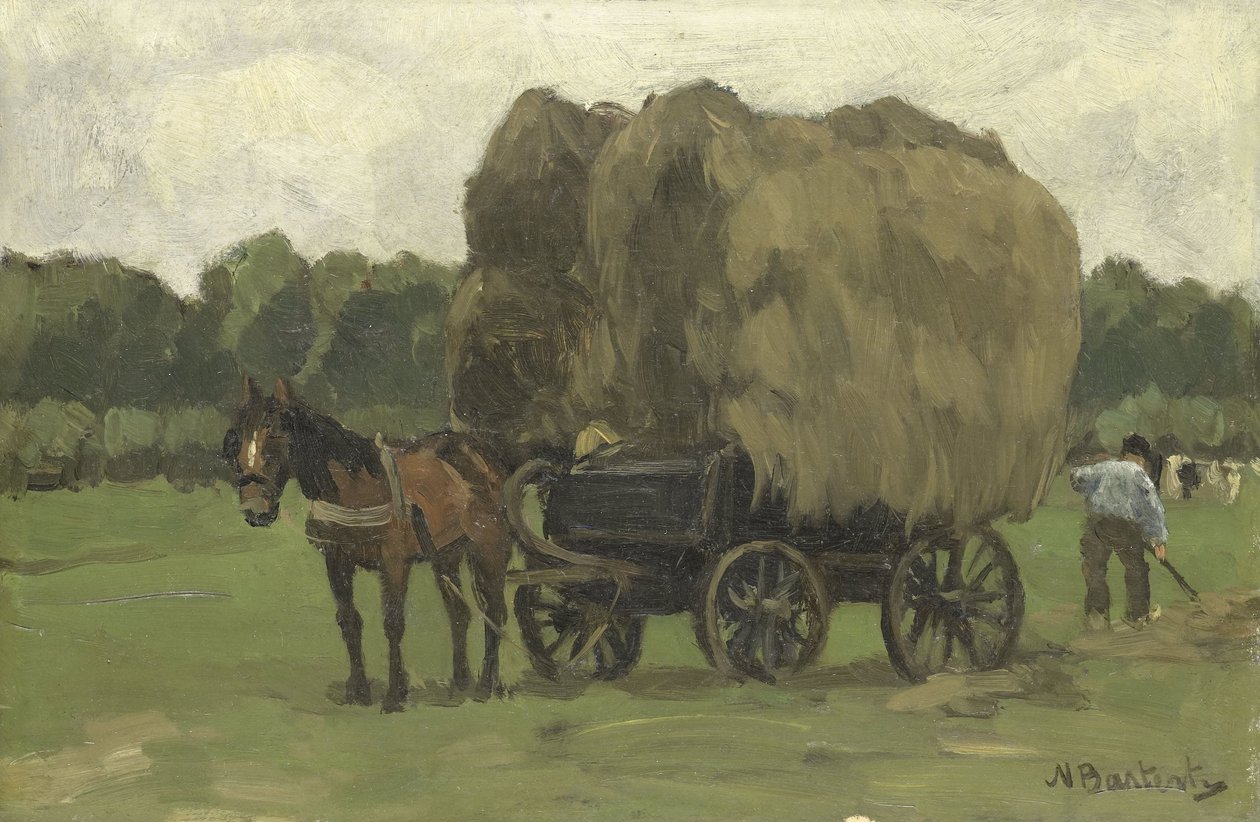 Hay Wagon av Nicolaas Bastert
