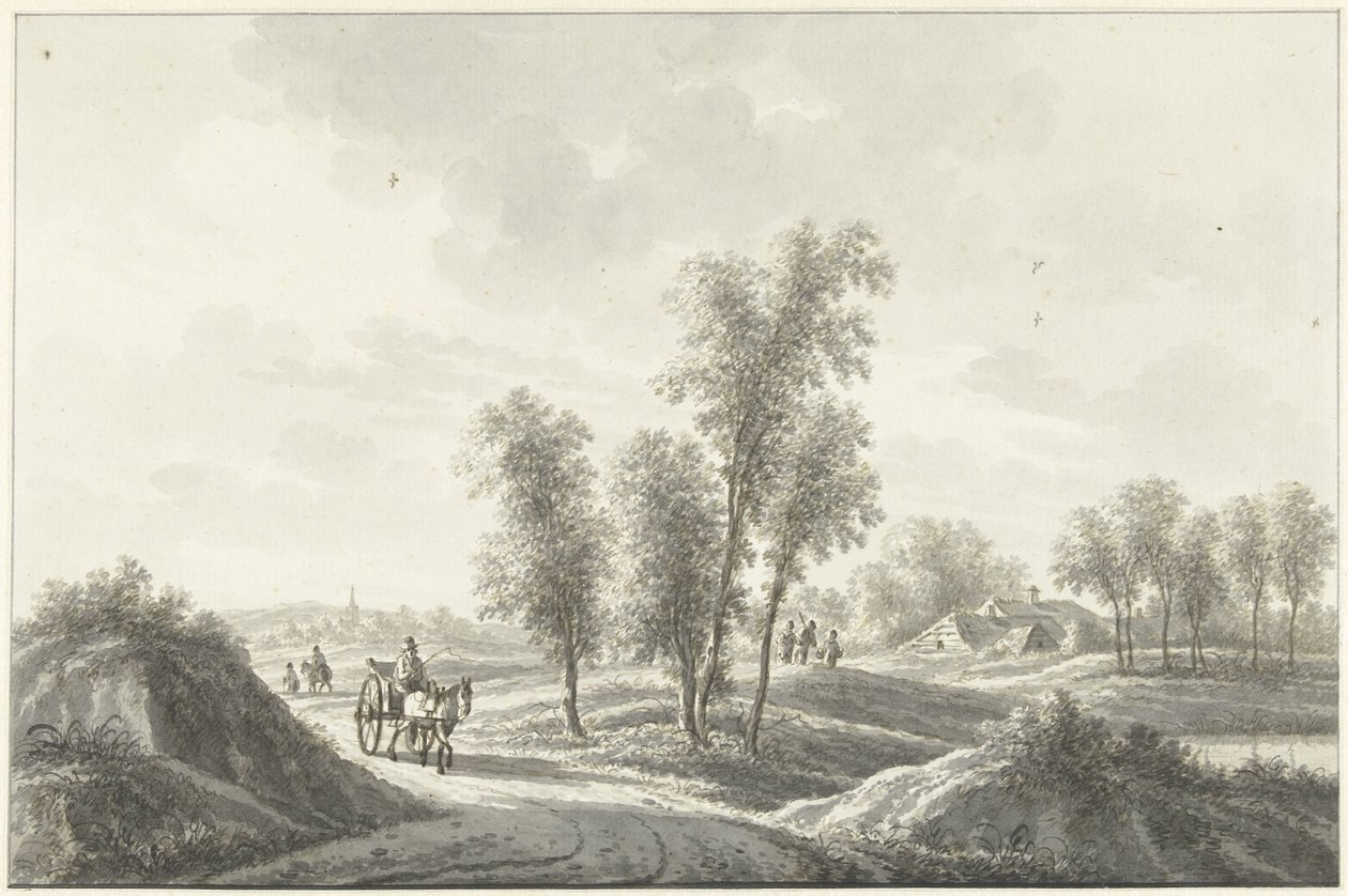 Landsbyen Laren i Gooi av Nicolaas Wicart