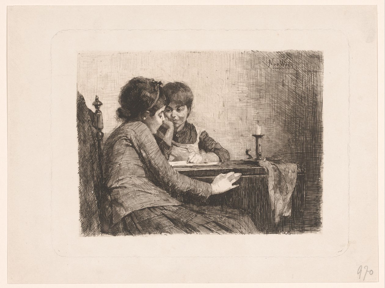 Kunstverdsettelse (tittel på objekt) av Nicolaas van der Waay