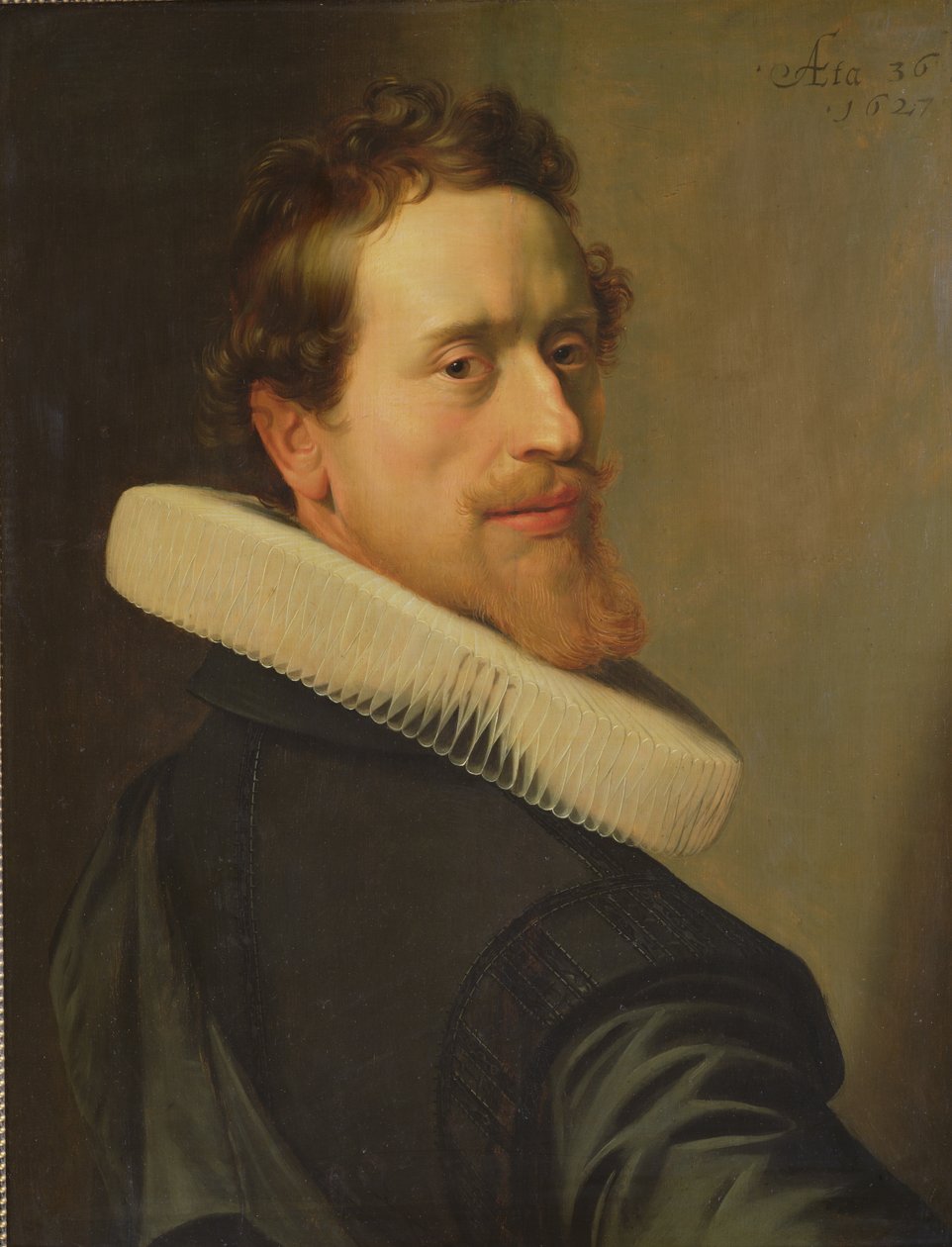 Selvportrett 36 år gammel, 1627 av Nicolaes Eliasz