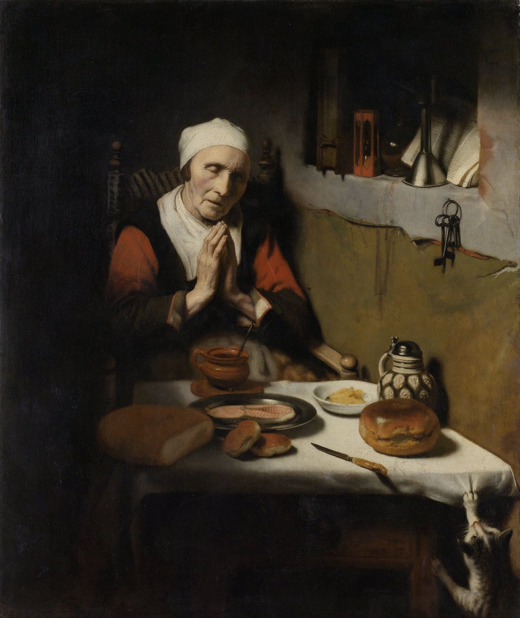 Old Woman Saying Grace, kjent som 