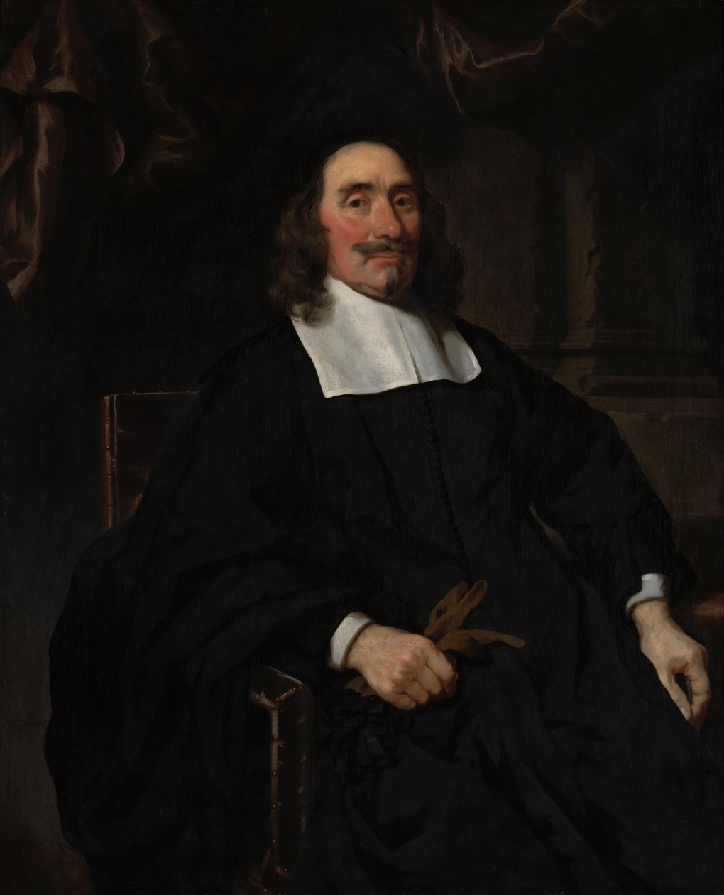 Portrett av en herre av Nicolaes Maes