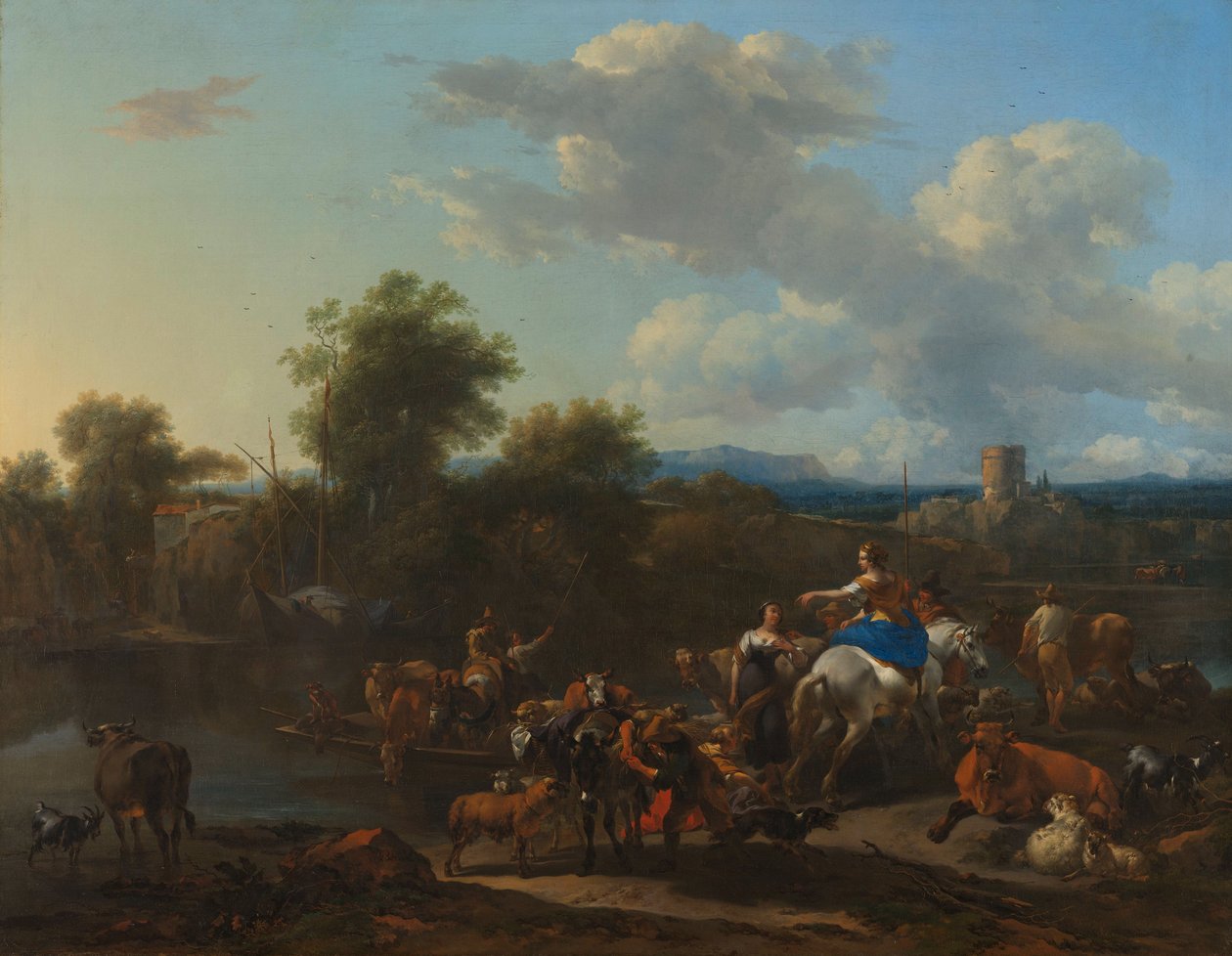 Storfefergen av Nicolaes Pietersz. Berchem