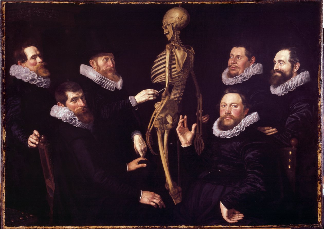Anatomieleksjonen til Dr. Sebastian Egbertsz. Den frie av Nicolaes  Eliasz