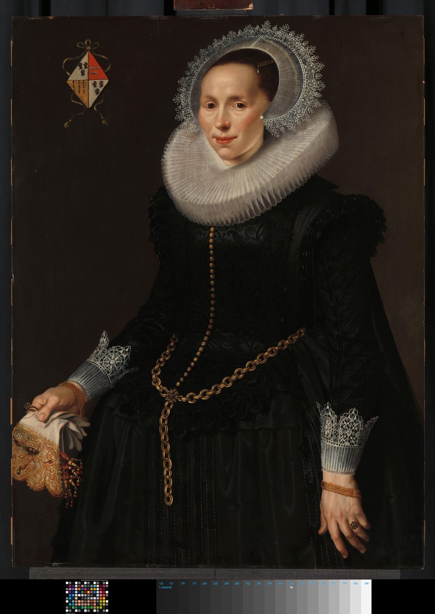 Portrett av borgermester Johanna (ca. 1601-60) av Nicolaes Eliasz Pickenoy