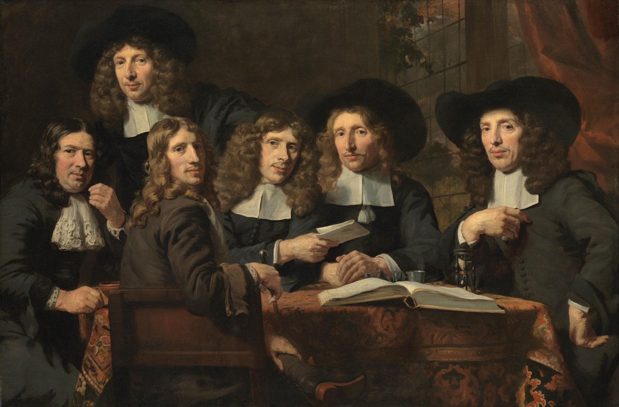 Forstanderne for Amsterdams kirurglaug av Nicolaes Maes