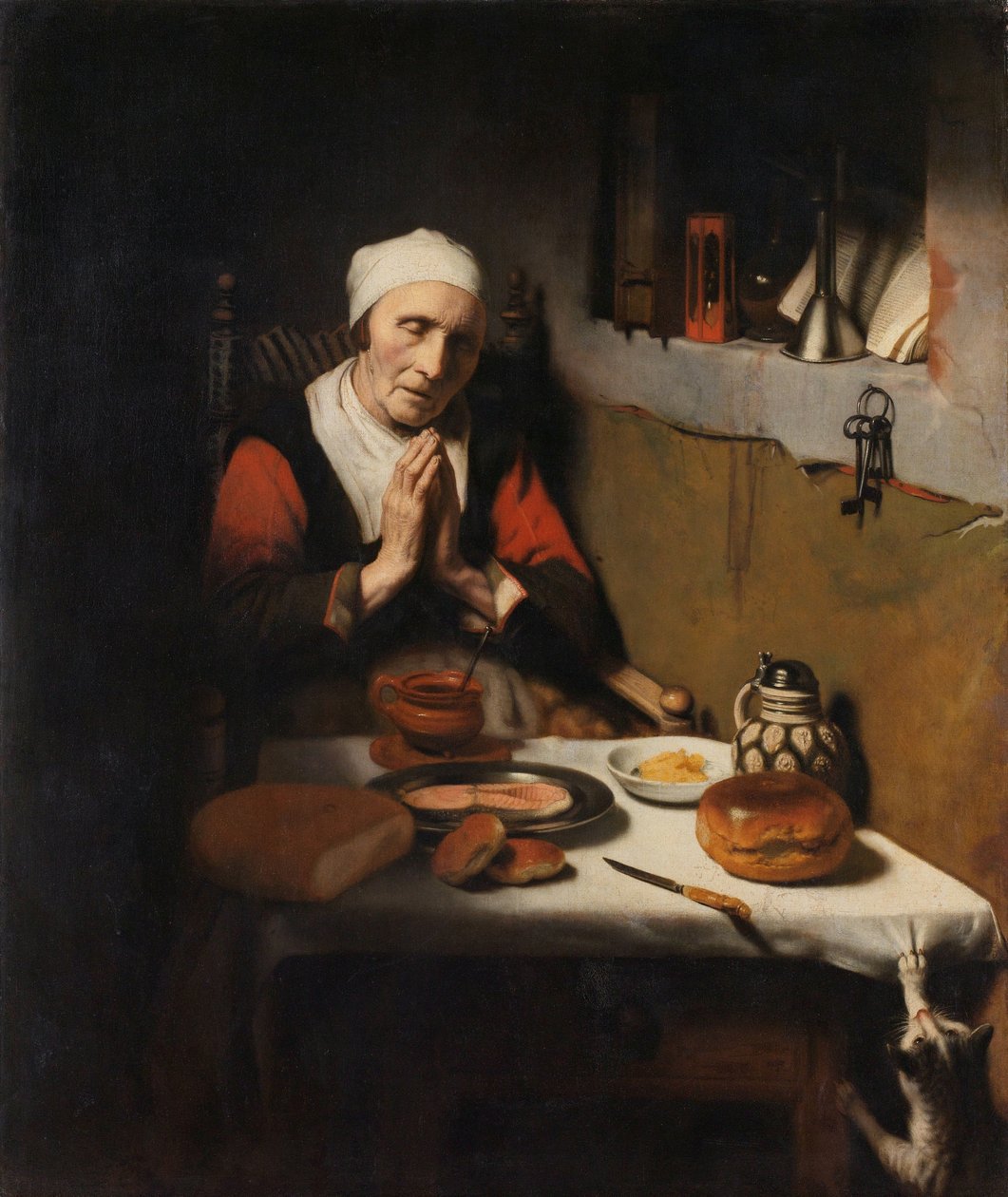 Old Woman Saying Grace, kjent som 