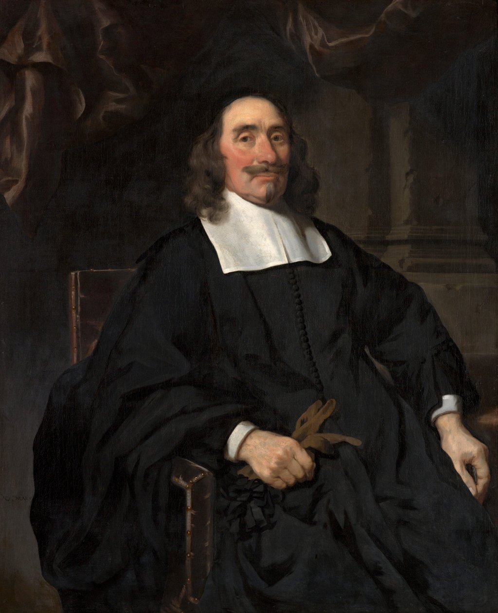 Portrett av en herre av Nicolaes Maes