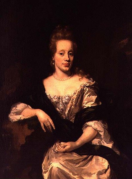 Portrait of a Lady, ca. 1675 (olje på lerret) av Nicolaes Maes