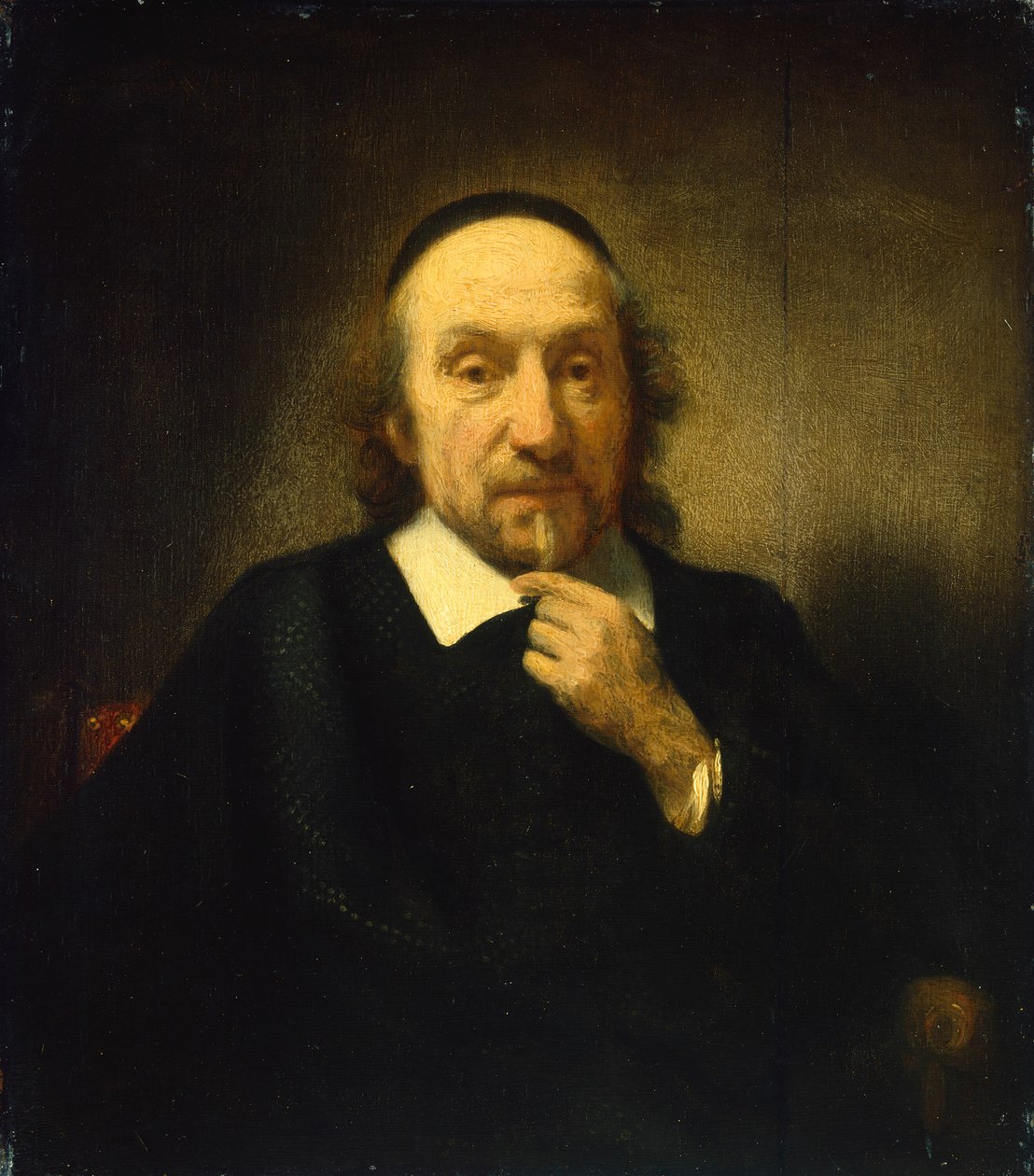 Portrett av en mann, 165060. av Nicolaes Maes