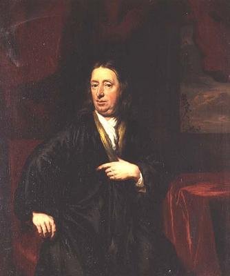 Portrett av en herre i en svart morgenkåpe av Nicolaes Maes