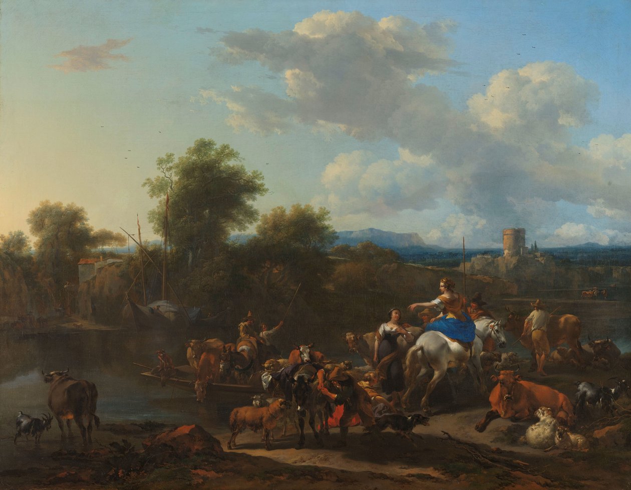 Storfefergen av Nicolaes Pietersz Berchem