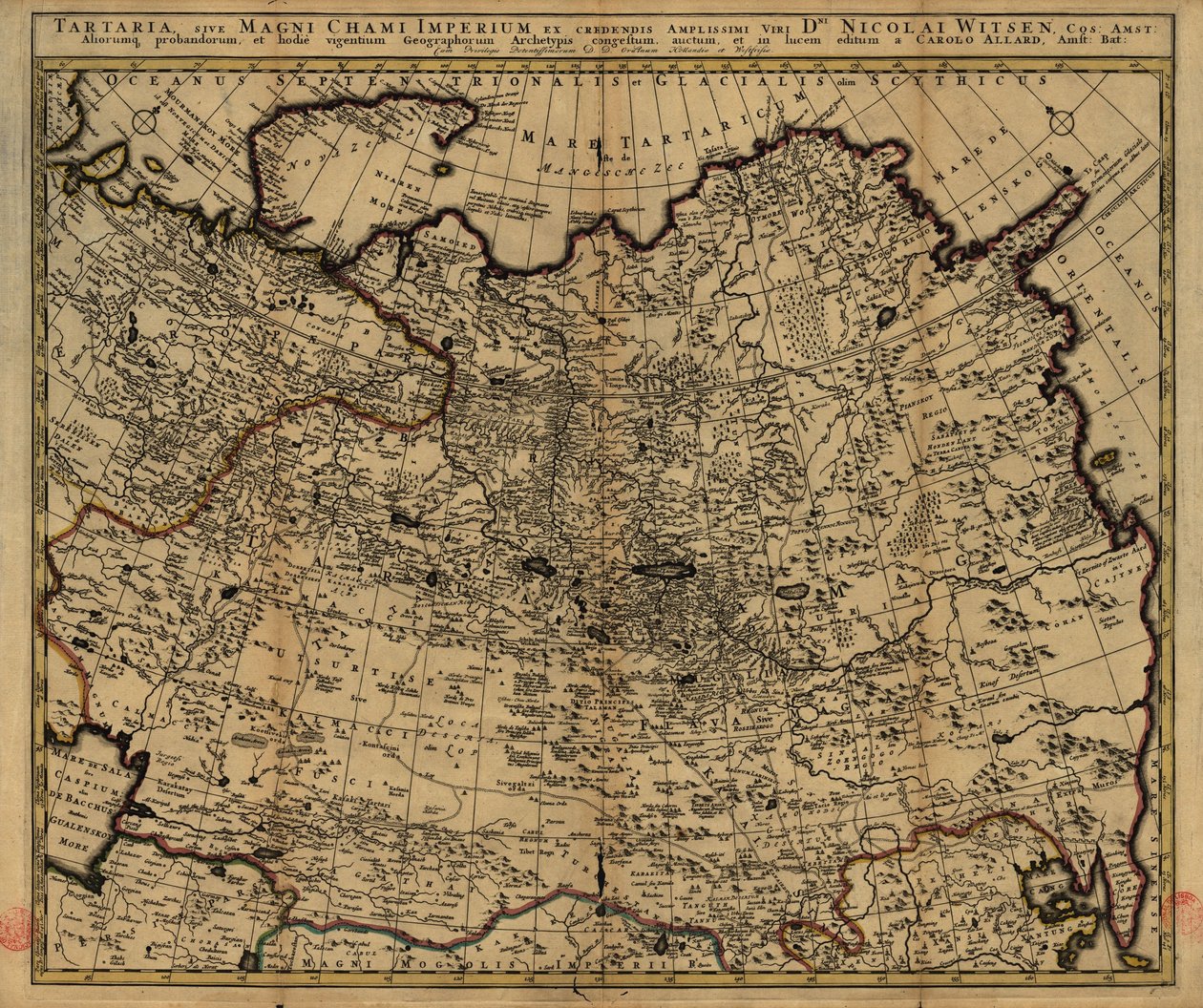 Tartary, eller Empire of the Great Khan av Nicolaes Witsen