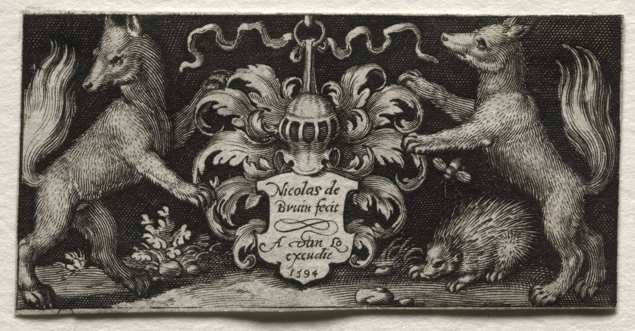 Våpenskjold av Nicolaes de Bruyn
