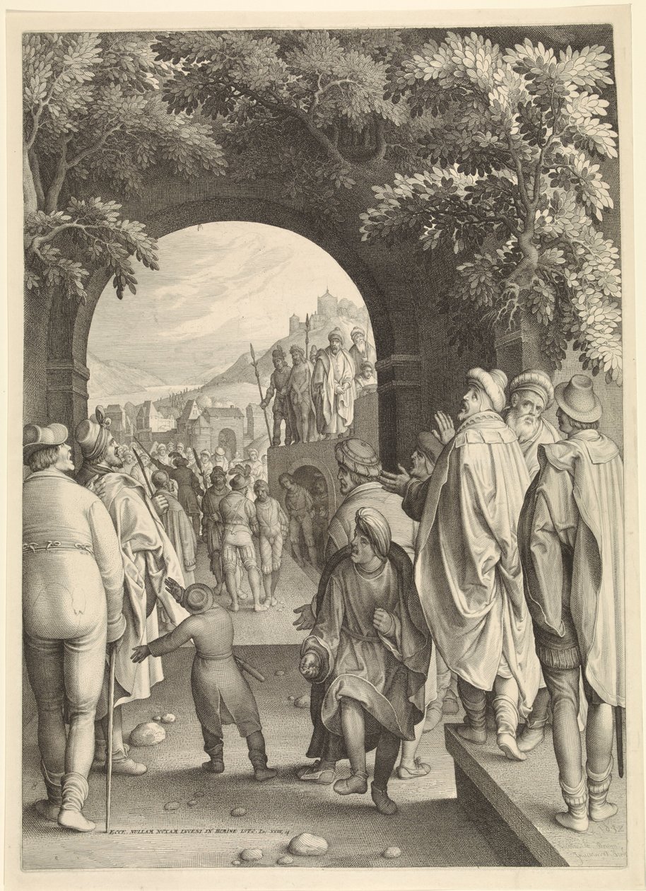 Ecce Homo Passion of Christ (serietittel) av Nicolaes de Bruyn