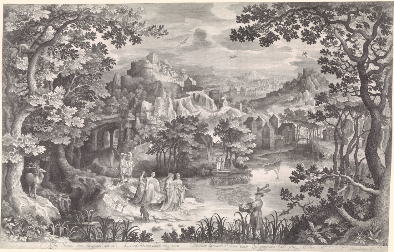 Barnedrap i Betlehem av Nicolaes de Bruyn