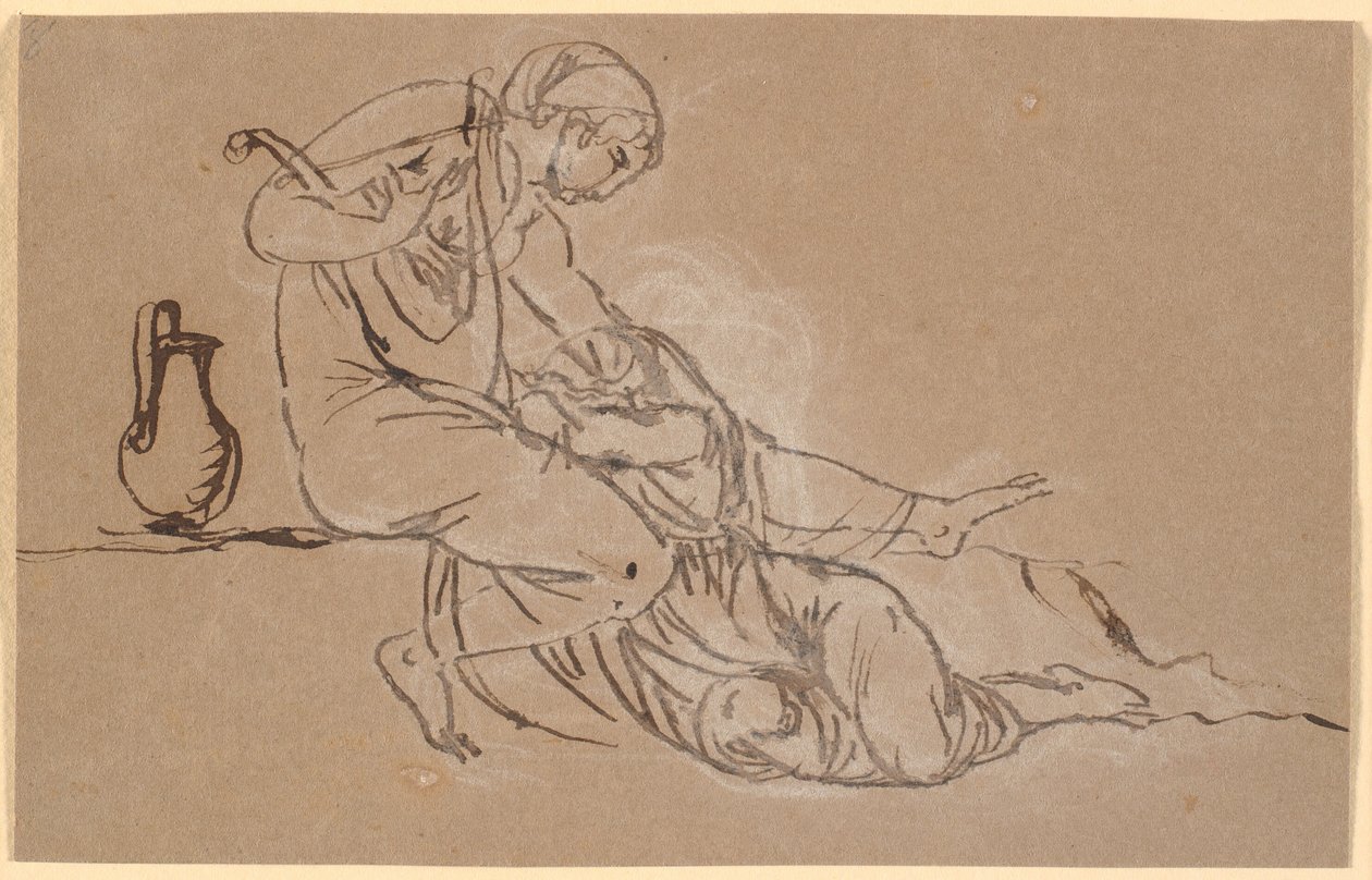 Sappho og Mytilene av Nicolai Abildgaard