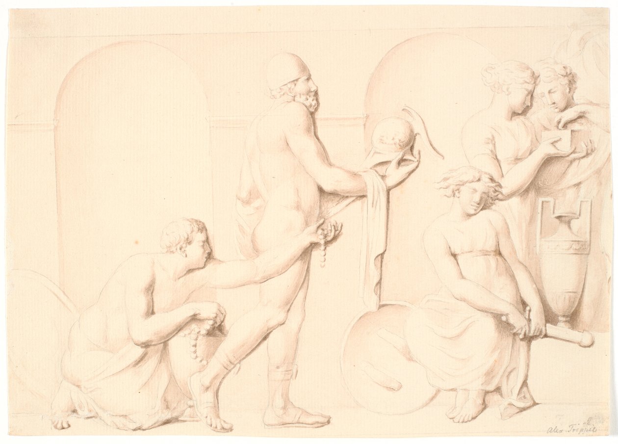 Ulysses som oppdager Achilles mellom Lycomedes