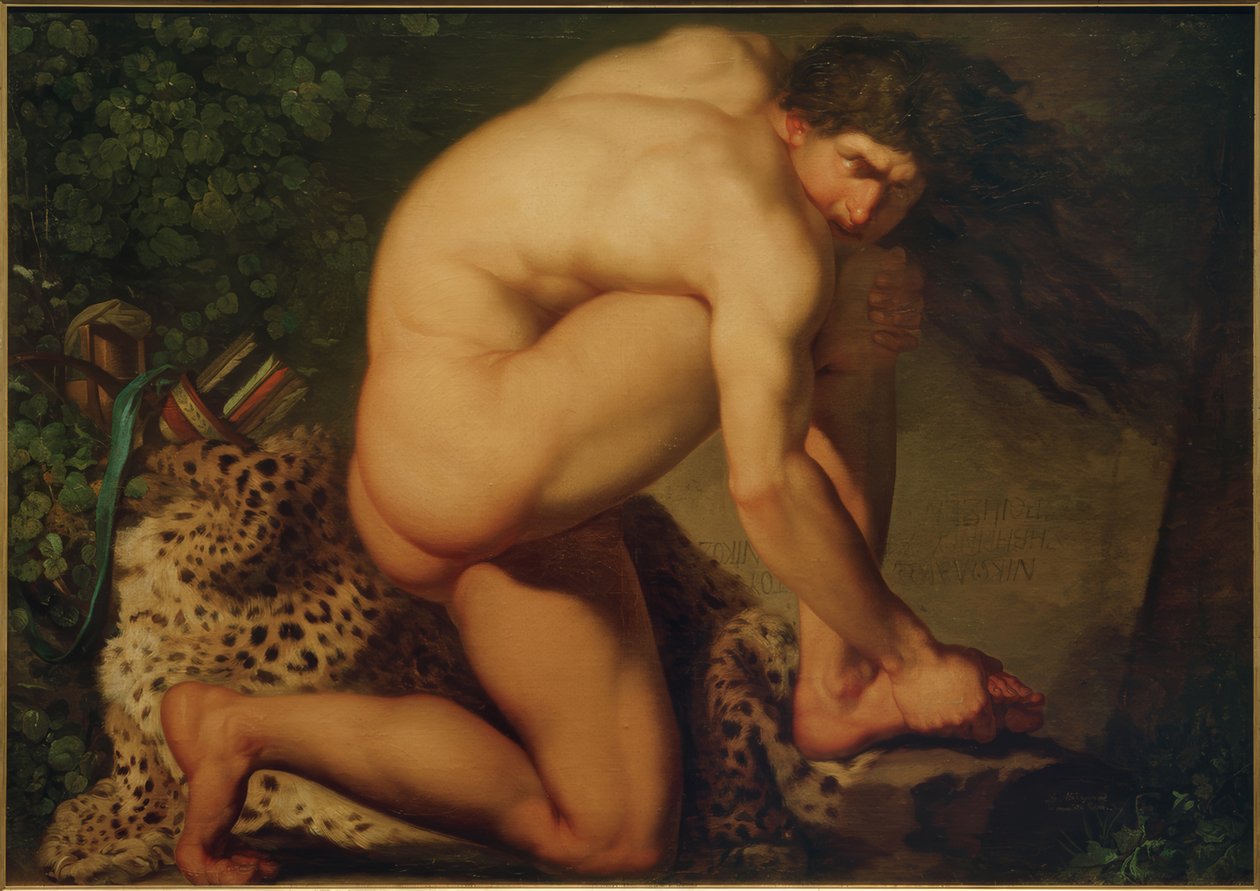 De sårede Filoktetes av Nicolai Abraham Abildgaard