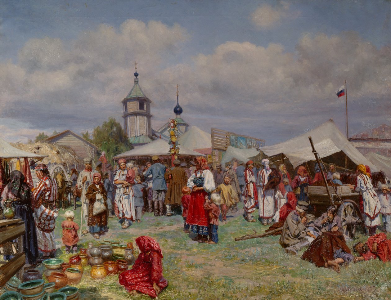 Russisk messe av Nicolai Karlovich Grandkovskii