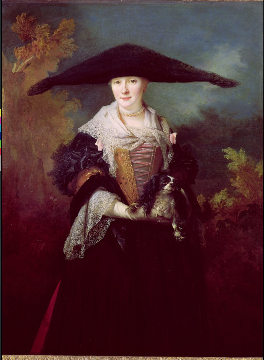 La Belle Strasbourgeoise, muligens bryllupsportrettet av kunstnerens søster Marie-Elizabeth, 1703 av Nicolas de Largillière