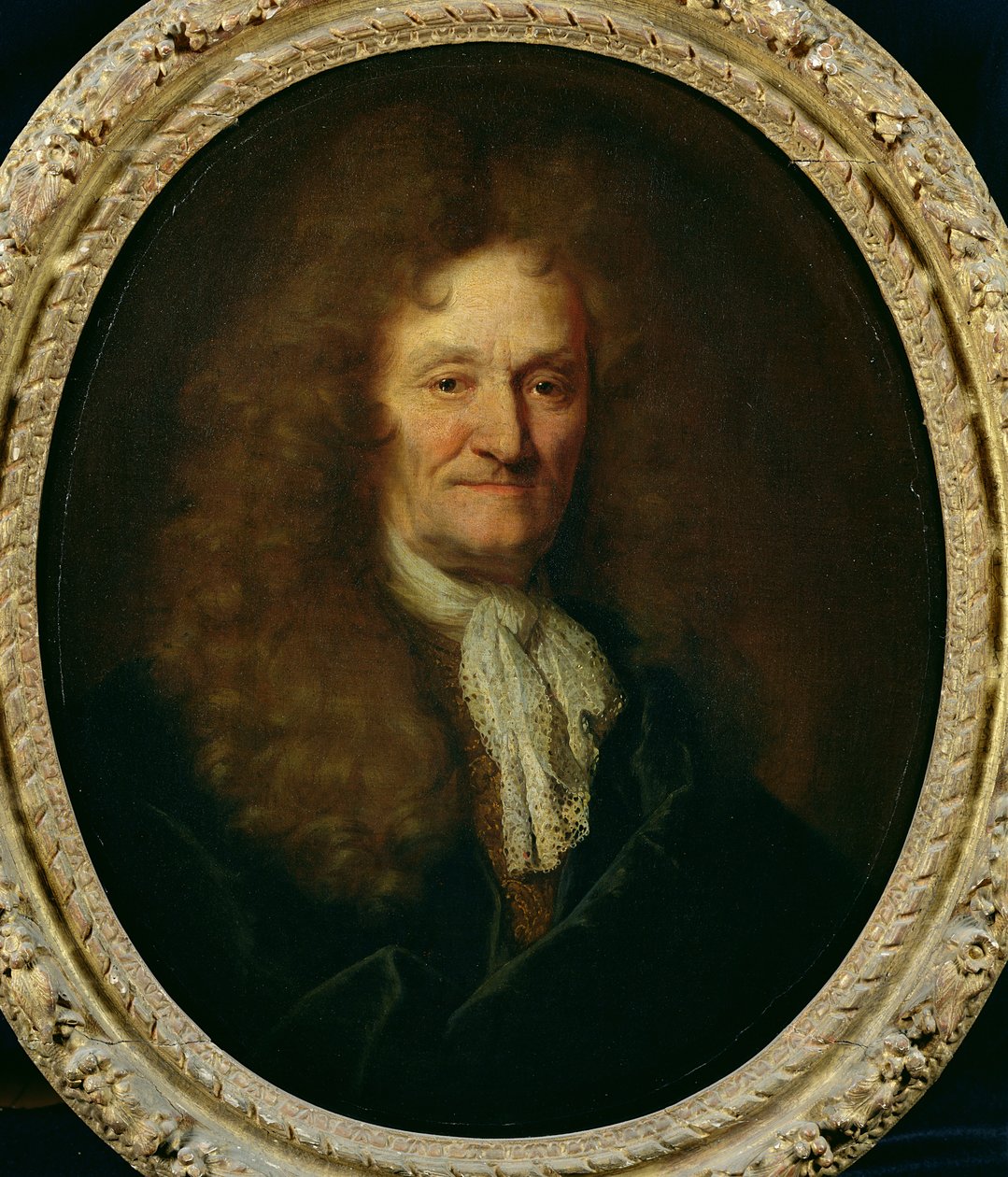 Portrett av Jean de La Fontaine (1621-95) av Nicolas de Largillière