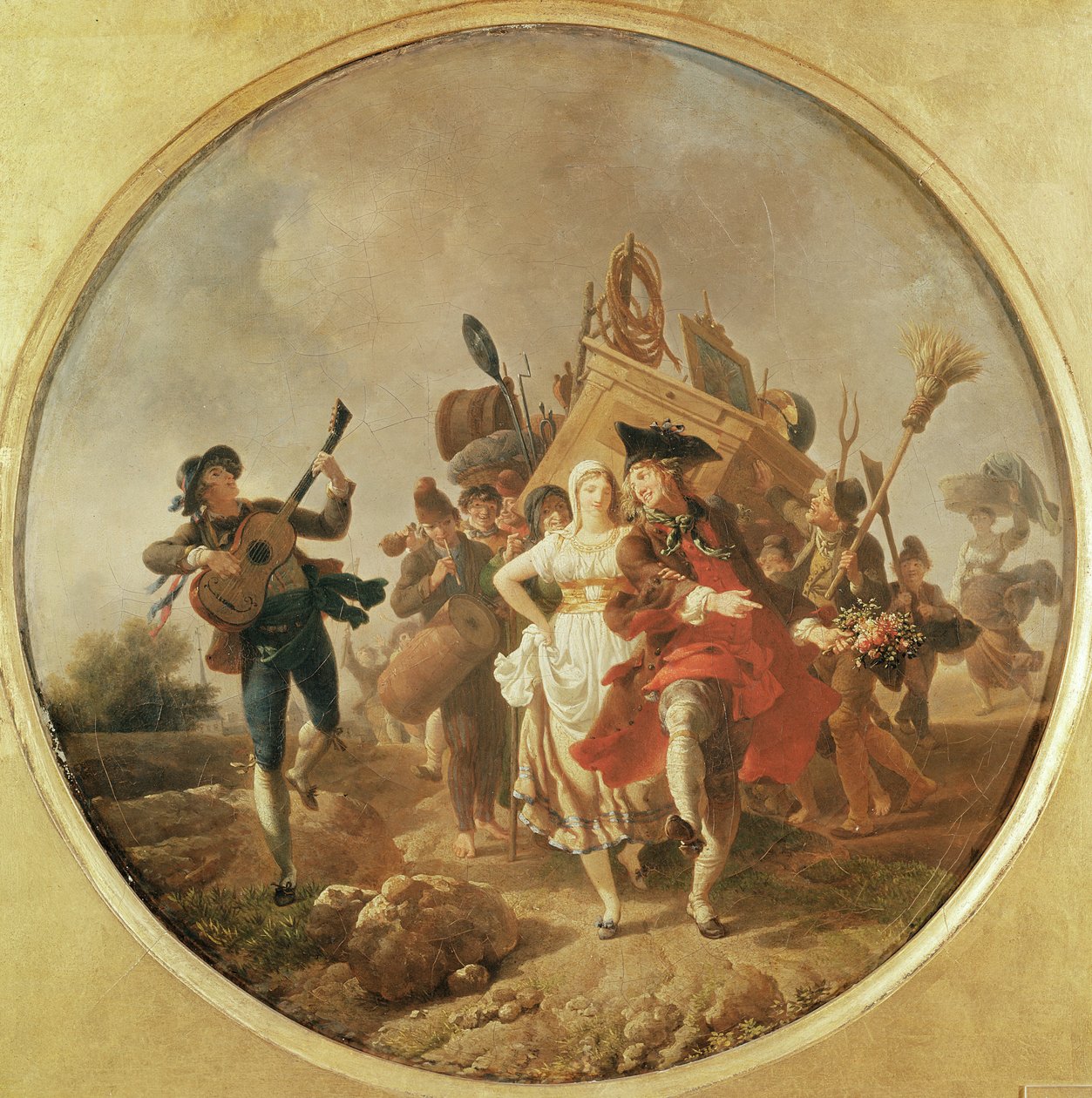 Tilbake fra bryllupet av Nicolas Antoine Taunay