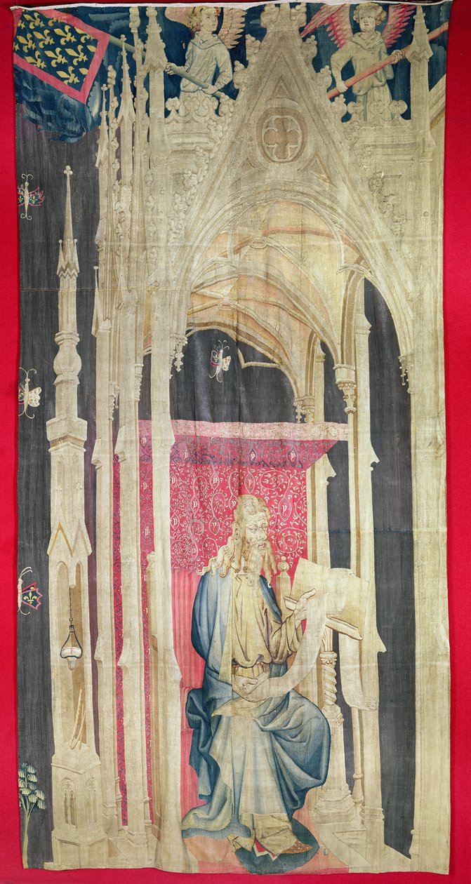 The Apocalypse of Angers, første av serien, 1373-87 (teppe) av Nicolas Bataille